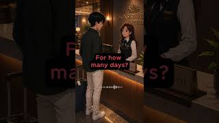 Checking Into a Hotel | Simple English Conversation 🛎️🏨     #englishspeaking #learnenglish