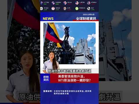 美委緊張局勢升溫，WTI原油漲勢一觸即發？ #mitrade #財經新聞 #mitrade #wti原油