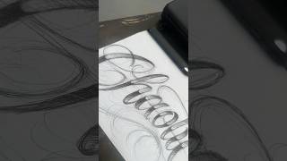 #tutorial #lettering #scriptwriting #tattoo #losangeles