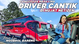 HEBOH DRIVER CANTIK DIHUJAT❓WAWANCARA TANGGAPAN MBAK LIENA OZORA SAAT AGRAMAS LINE PERDANA MALANG
