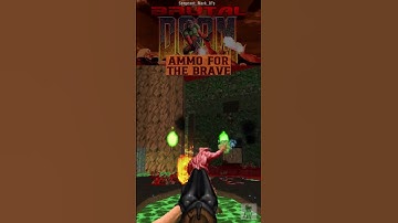 Doom 2 - Ammo For The Brave - #doom #doom2 #games #retrogaming  #doomwads #gameshorts #secrets
