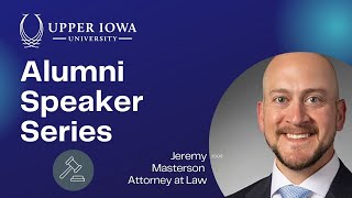 Jeremy Masterson '04 - Alumni Speaker Series