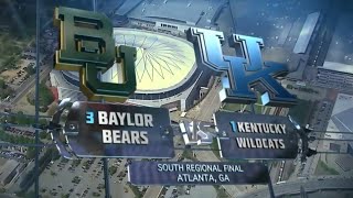 #1 Kentucky vs #9 Baylor Basketball Highlights (3/25/2012 - Elite Eight)
