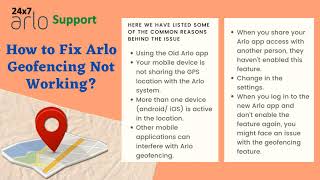 How to Fix Arlo Geofencing Not Working Android/iPhone in 2020 Arlo Geofencing Not Working