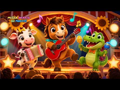 Pocotó, Vaquinha Lola e Jacaré | Uma Aventura Musical na Fazenda | 1 hora de Música Infantil 2026