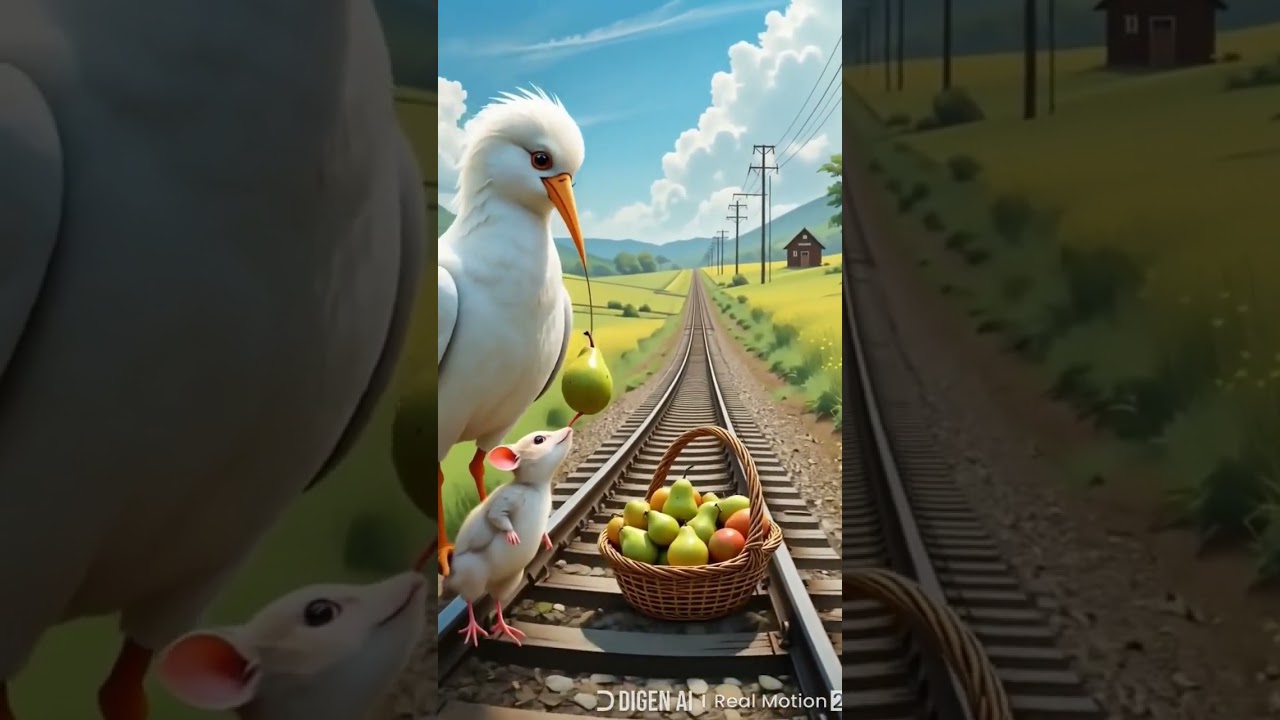 A snake and pigeon story 