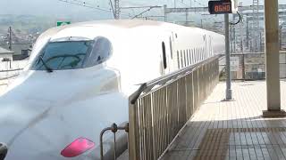 230408_067 三島駅を出発する東海道新幹線N700系 G29編成(N700A)