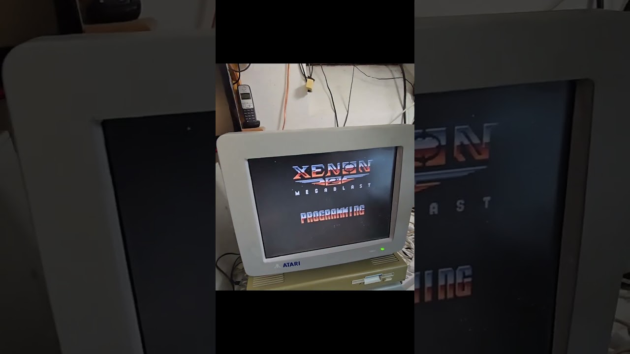 Atari SM124 Umbau in LCD Color Multisync Stereo