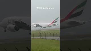 Emirates A380 Landing in Zürich