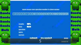 Math Timed Tests Walkthrough