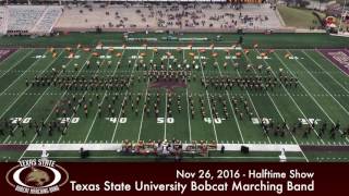 TxState BMB Nov 26, 2016 Halftime Show