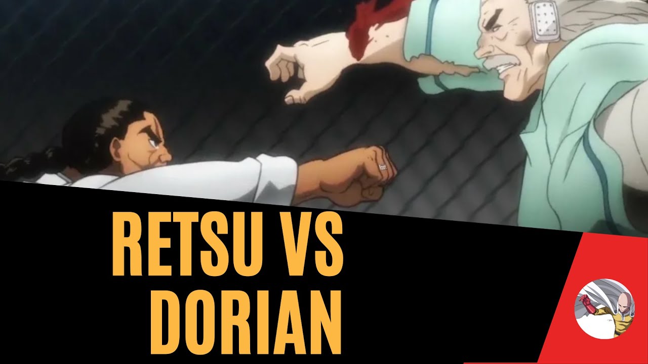 Retsu vs Dorian [Baki 2018] - YouTube
