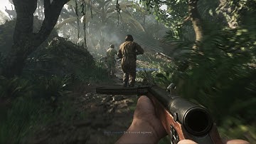 Call of Duty Vanguard - Numa Numa Trail: Follow The 93rd: Find and Kill The Sniper Combat Gameplay