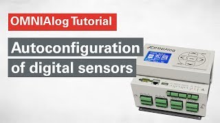 05. Autoconfiguration of digital sensors - OMNIAlog SISGEO tutorial