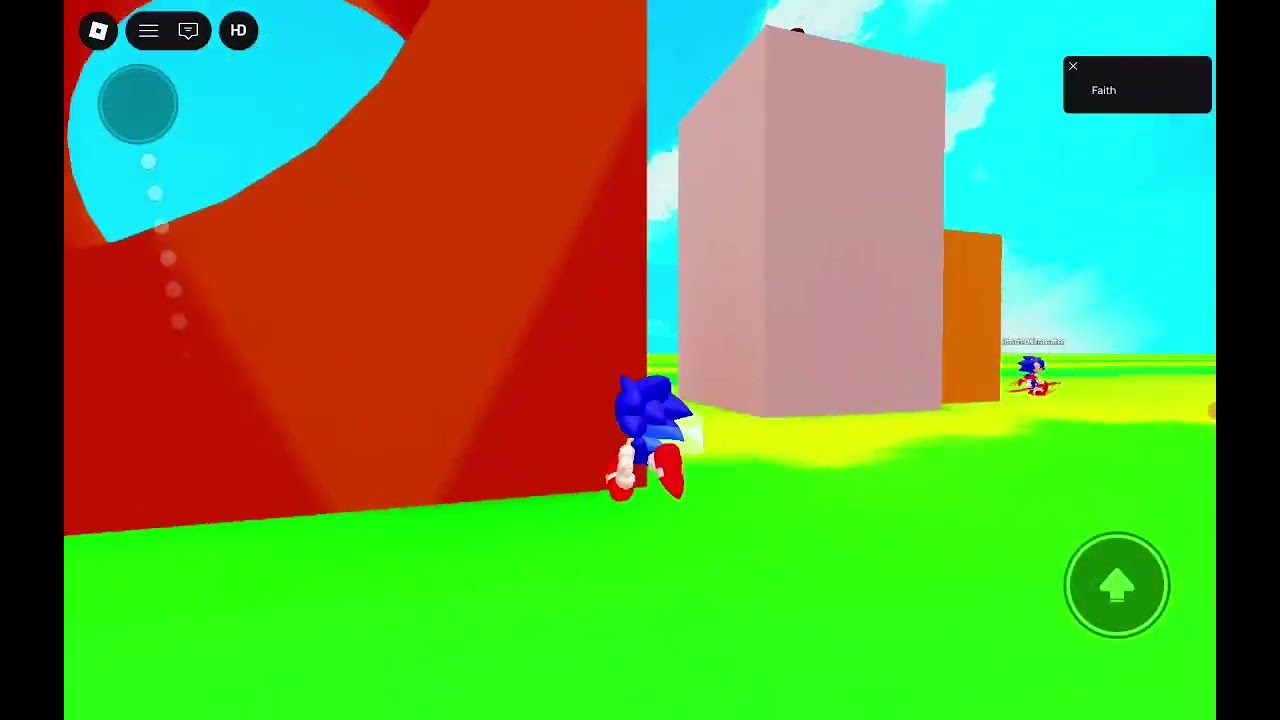Roblox Sonic bloxxed panic  in the center of your home OOF