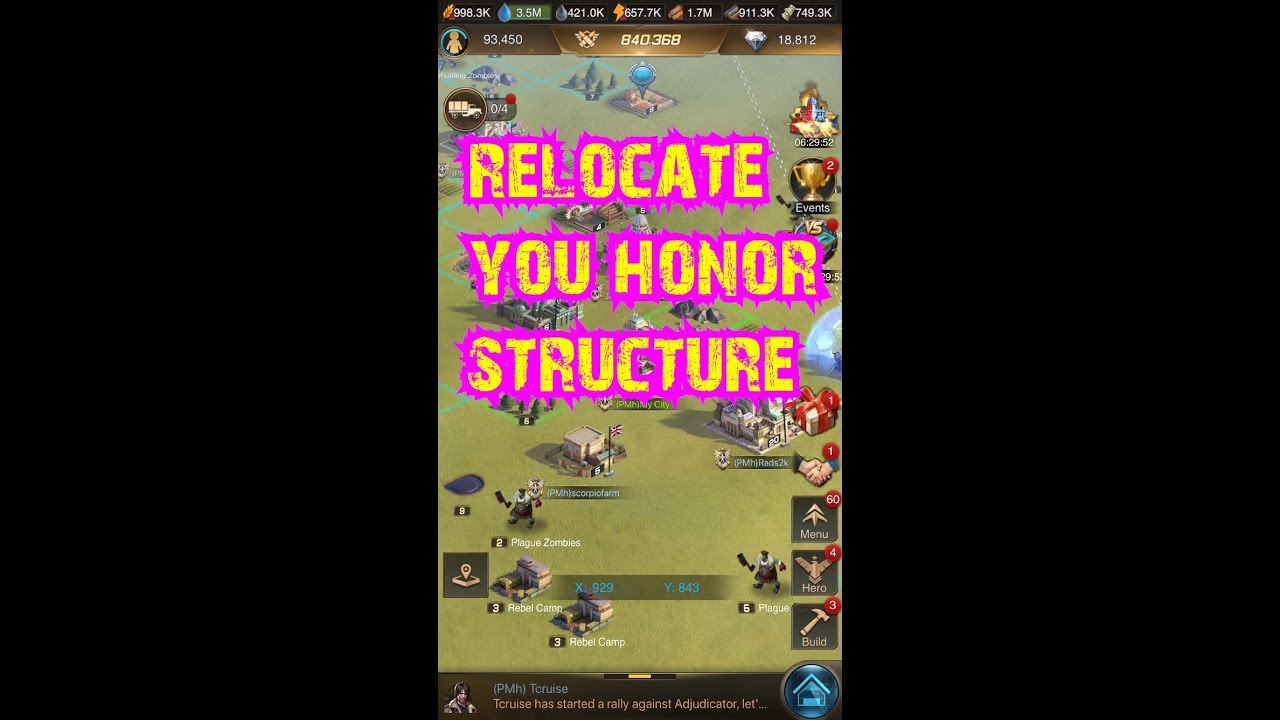 How to RELOCATE your honor structure (Last Shelter)