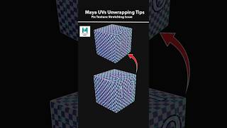 Noob vs Pro Artist: UV Stretching Fix in Maya #mayatips #uvmapping #shorts