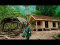 A female soldier left the military after 5 years... and then built her dream home from the rubble.