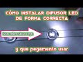 Como Instalar Difusor LED y que Pegamento Usar