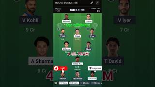 SRH vs RCB 4 GL TEAM PREDICTION #youtubeshorts #dream