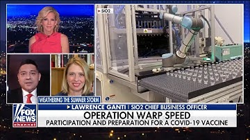 SiO2 on Fox News | Operation Warp Speed Participation and preparation for a COVID 19 vaccine