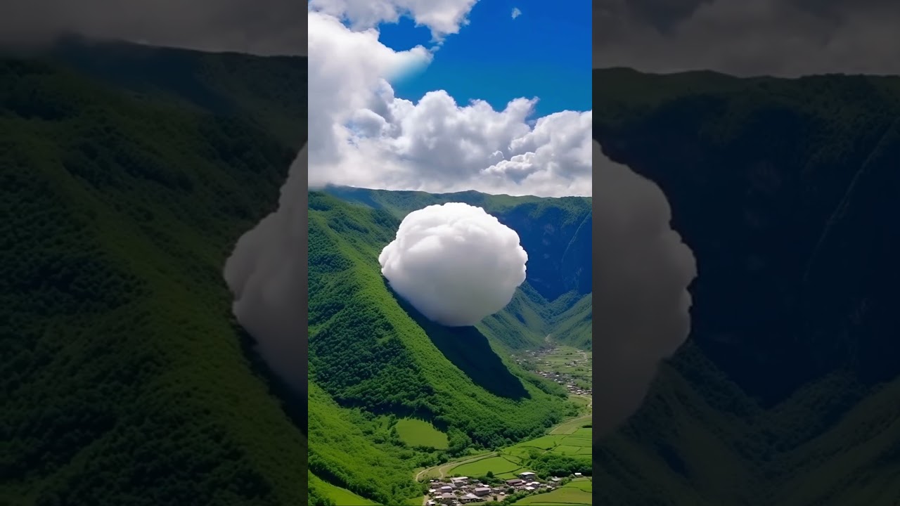 Breathtaking Mountain Views: Relaxing Cloudscapes & Nature's Grandeur
