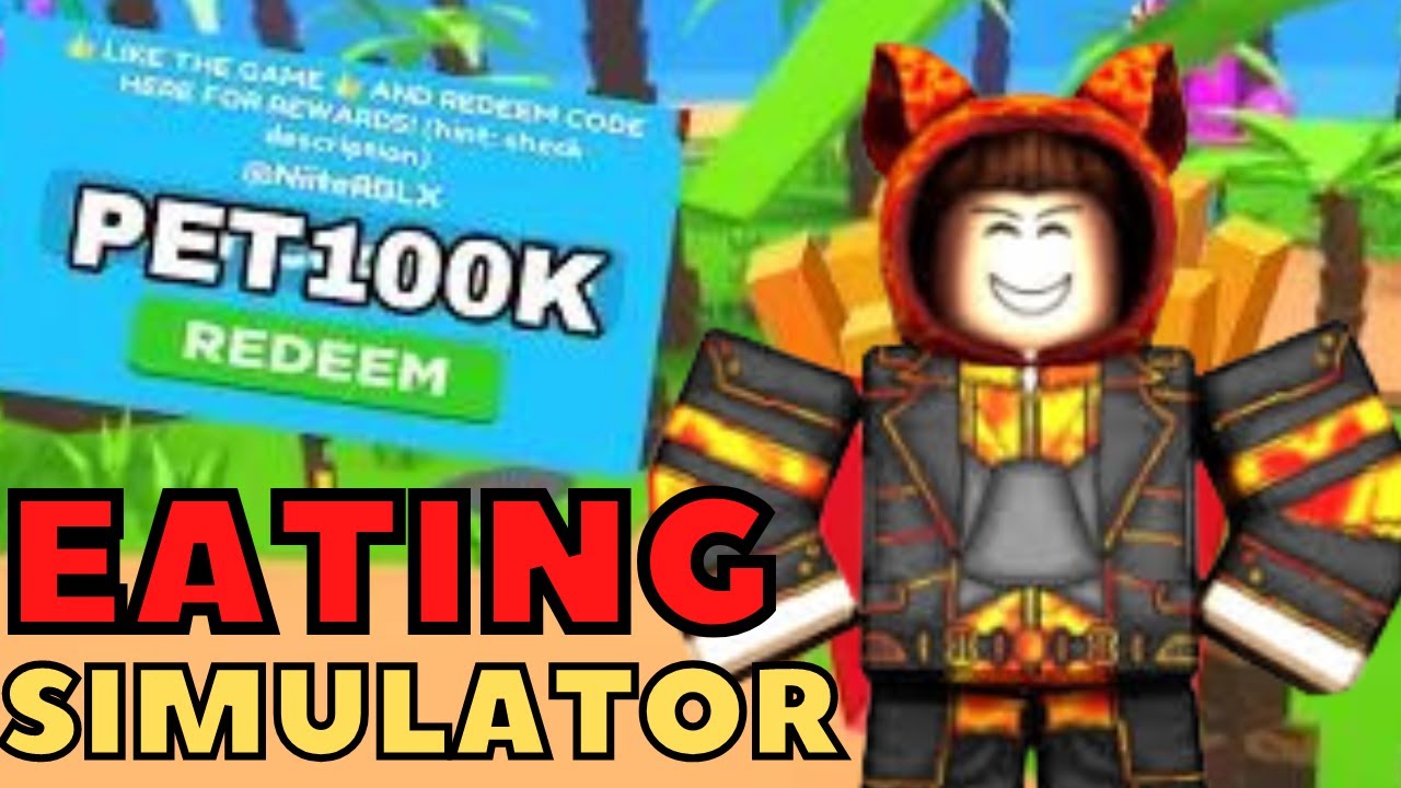 OS MELHORES CODES DO EATING SIMULATOR NO ROBLOX YouTube