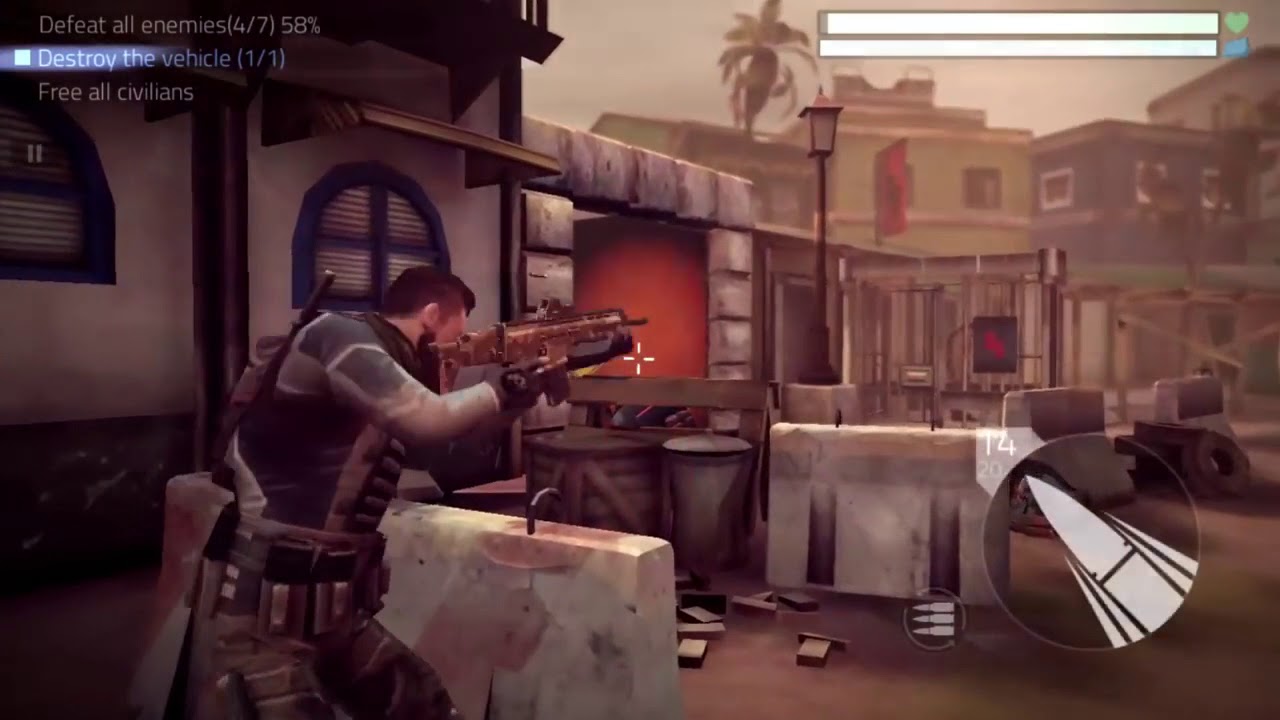 Cover Fire  shooting games   Android and IOS gameplay trailer..