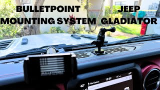 Bulletpoint Mount Installation  Jeep Gladiator What to Do and What Not to Do!  Is this the Best?