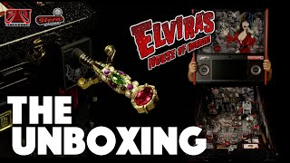 SDTM 4K: UNBOXING Elviras Blood Red Kiss Special Edition Pinball Machine (Stern Pinball, 2023)