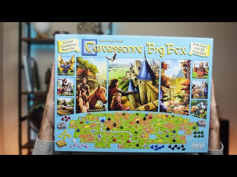 Carcassone Big Box 2017 Unboxing