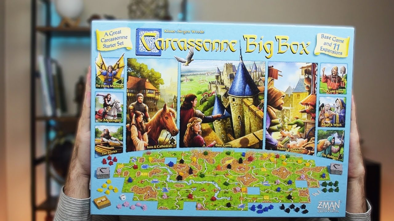 Carcassonne Big Box Unboxed 