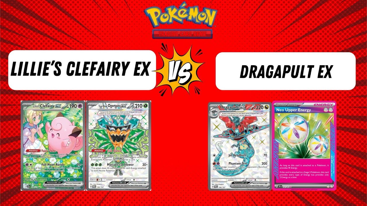Pokémon TCG TOP 4 Cup Match | Game 7 | Lillies Clefairy Ex vs Dragapult EX 