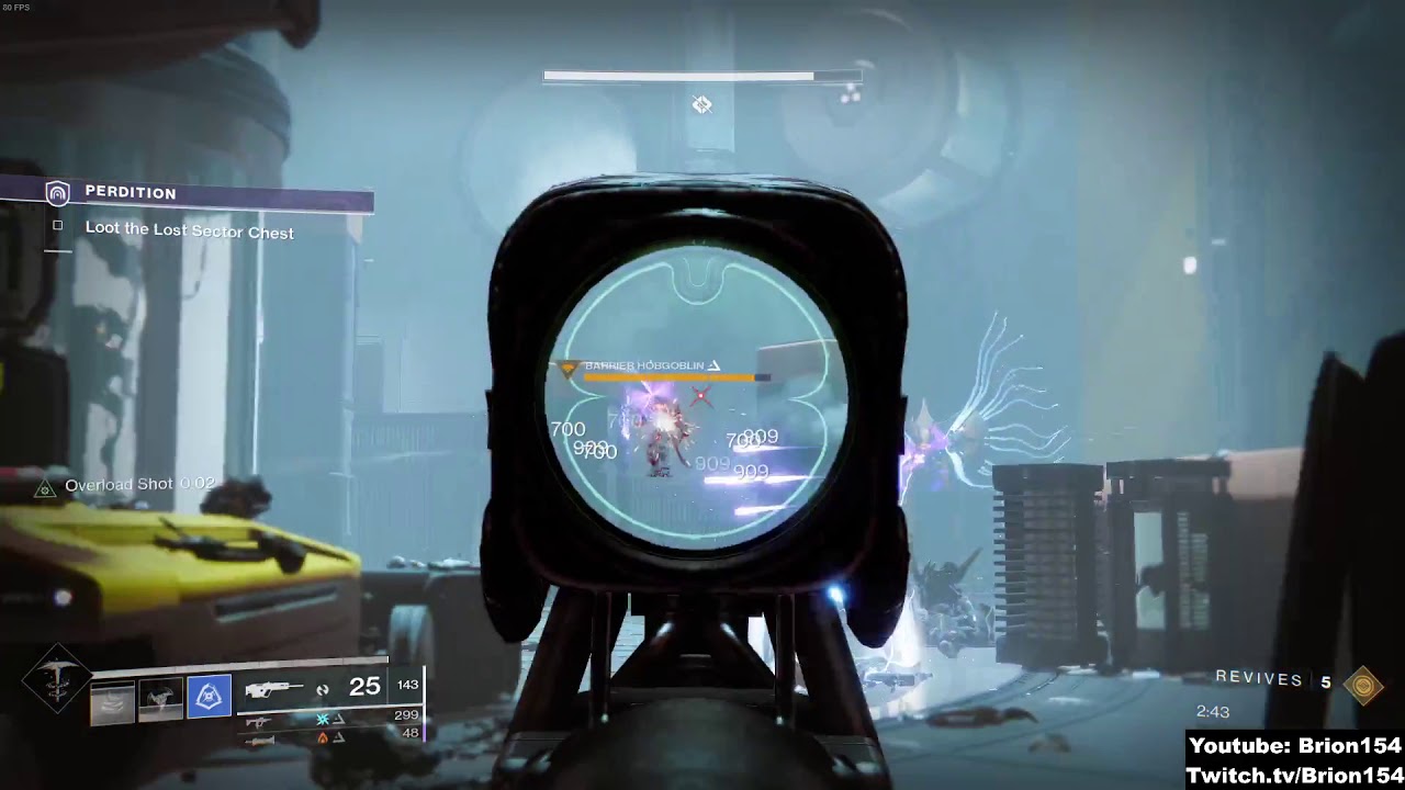 SOLO Perdition Legend Lost Sector