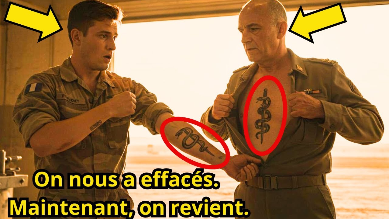 Le colonel s'est figé en voyant son tatouage — parce qu'il l'avait aussi