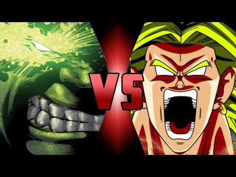 The Hulk VS Broly!