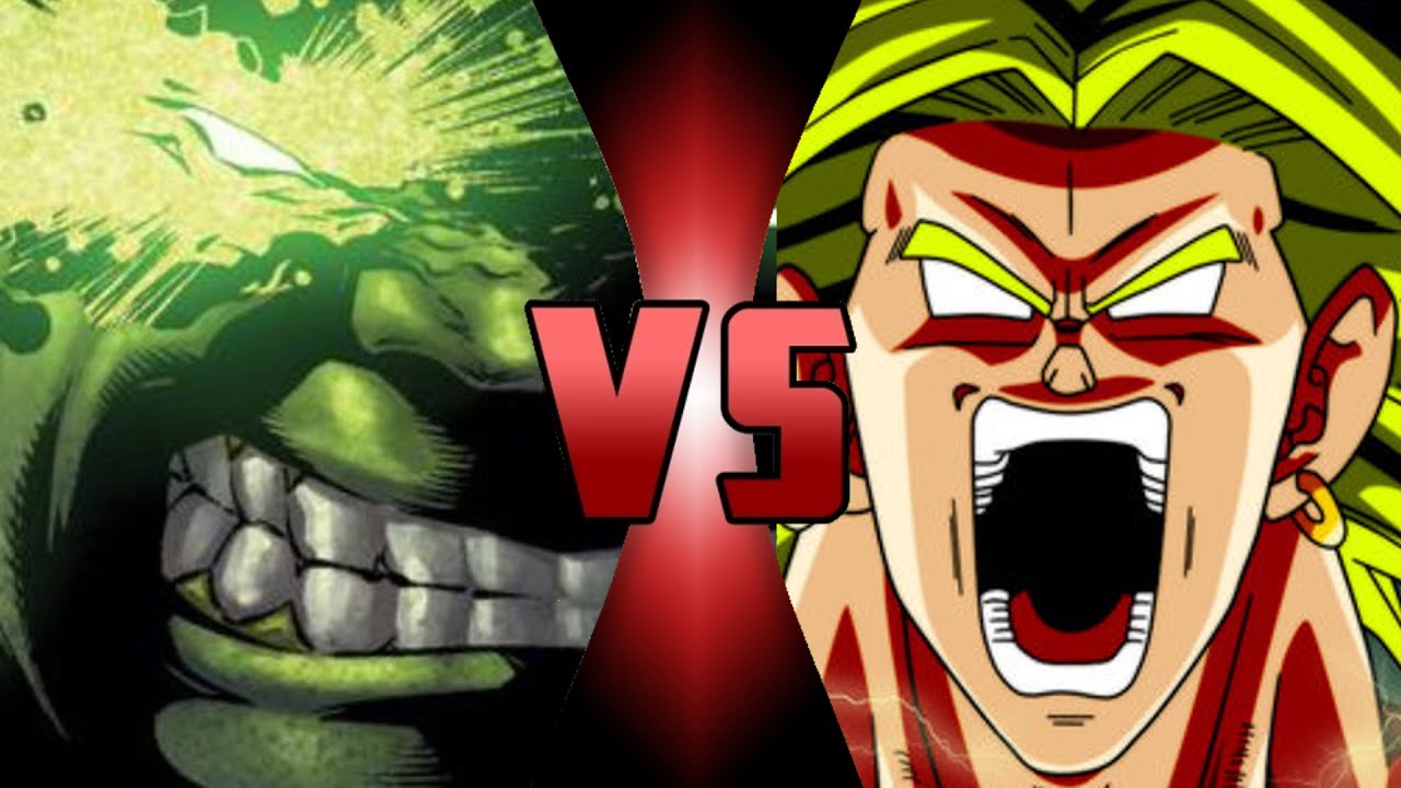 The Hulk VS Broly!