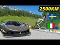 ETS2 Longest Road Trip (Gävle to Milan) Sweden to Italy | Euro Truck Simulator 2