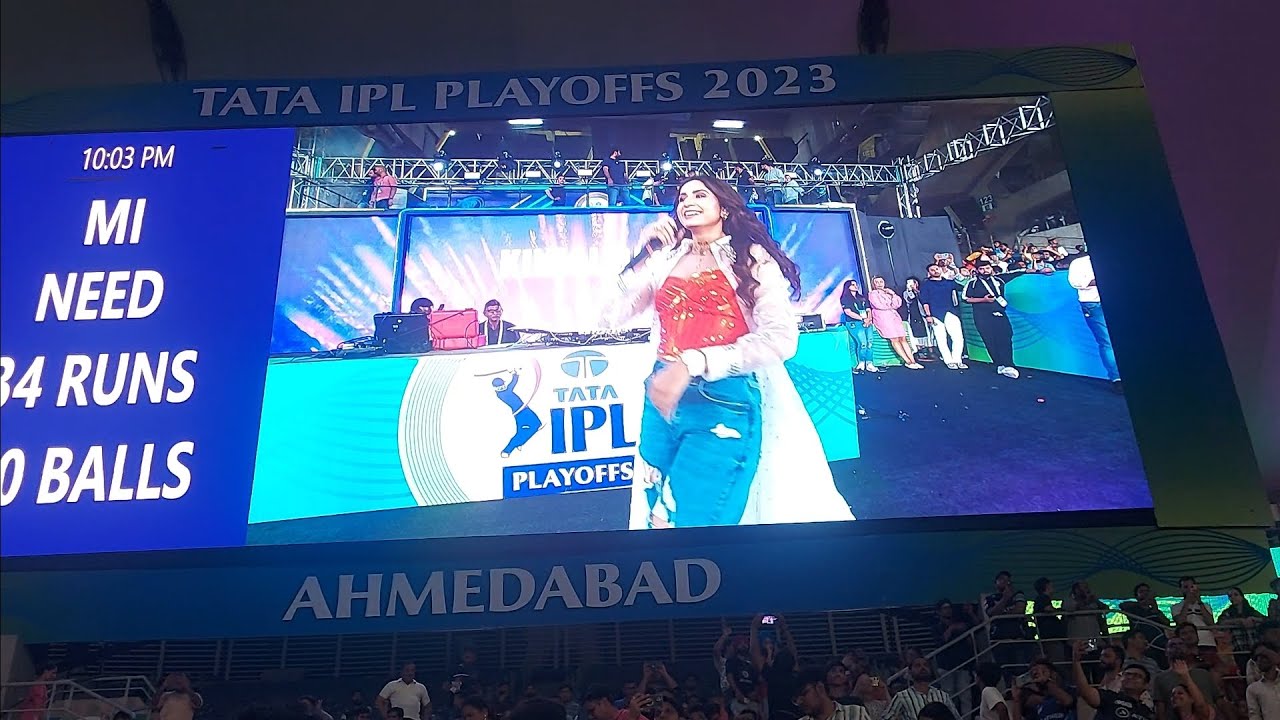 Kinjal Dave Live Performance at Narendra Modi Stadium, Ahmedabad