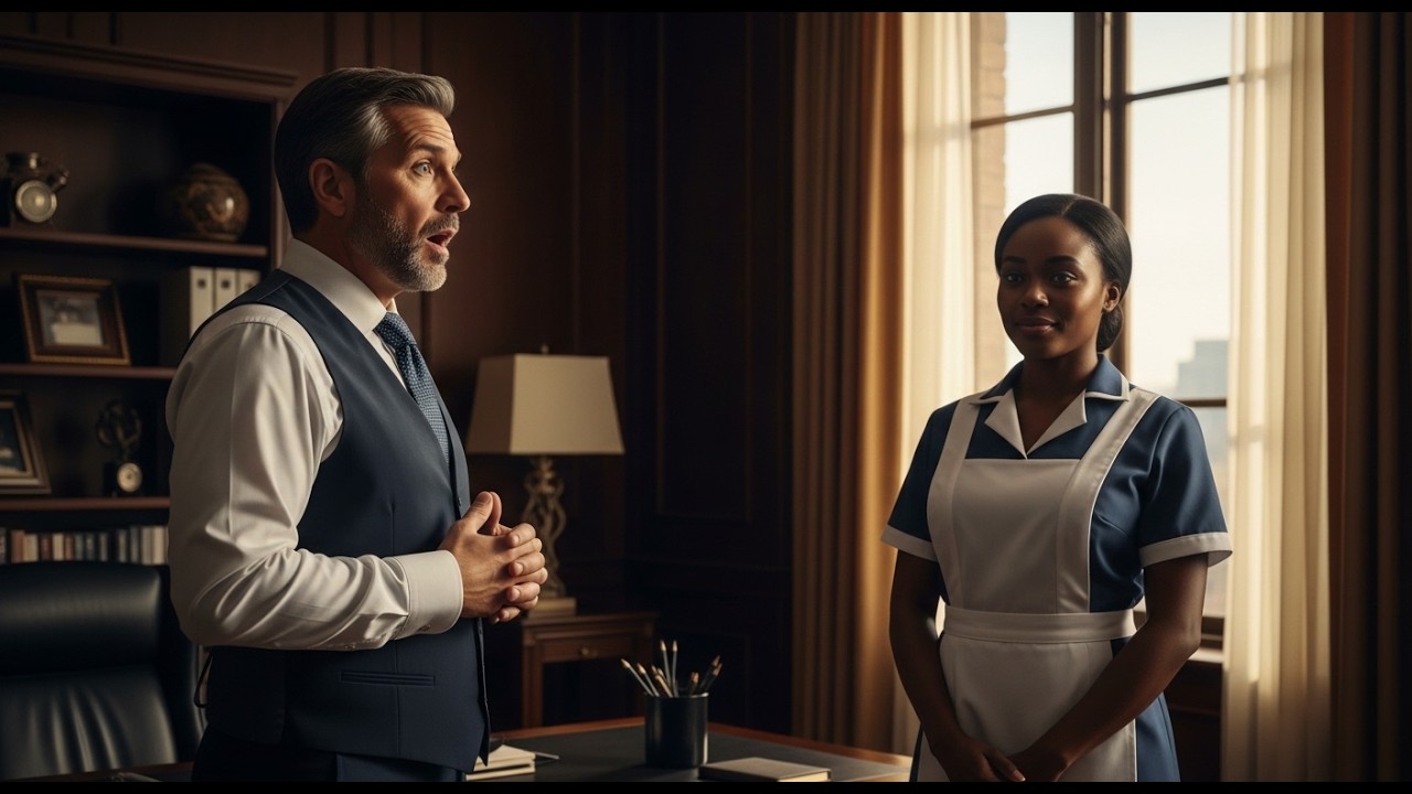 Le fils du milliardaire échouait à tous les examens jusqu’à ce qu’une domestique noire apparaisse…