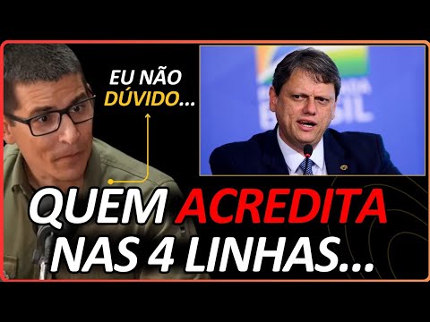 TREZOITÃO MANDA A REAL SOBRE TARCÍSIO...