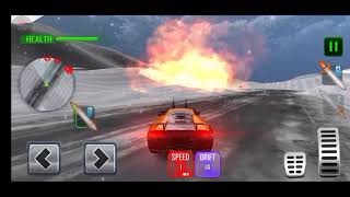 Furious Death Car Snow Racing :Armorad Cars Battle Game Paly screenshot 1