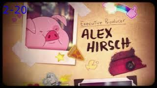 Gravity Falls All End Credits