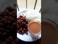 Sticky Rice, Kala Chana with Tea ☕😍😋#shorts#food #trending #viral #youtubeshorts