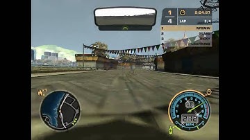 NFS Most Wanted - Oil Refinery - Lotus Elise - 1:22.39