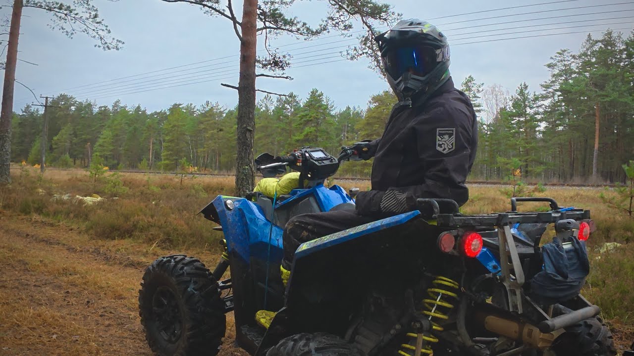Scrambler XP 1000 S Mud Chaos | Side POV Forest & Mud Ride