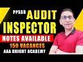 PSSSB Audit Inspector Recruitment 2025 : PSSSB Audit Inspector syllabus, Audit Inspector notes