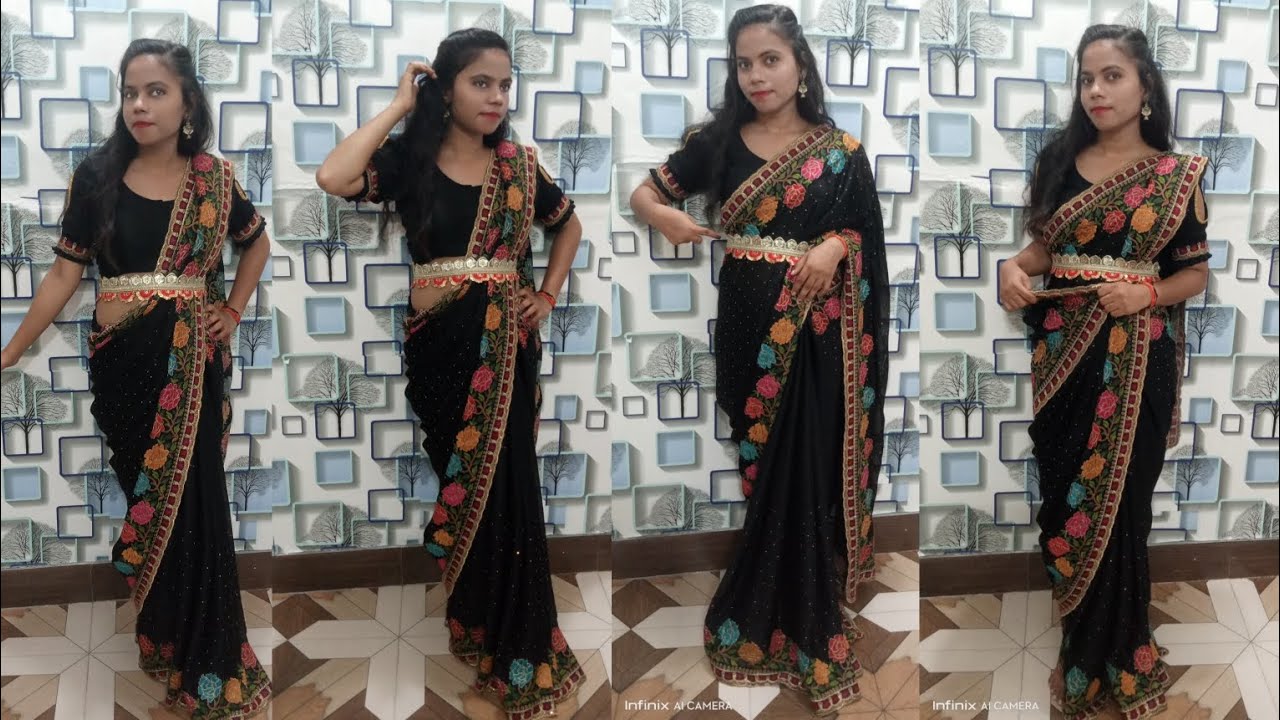 How to Make Belt for saree.Beautiful Blouse Belt.diy saree Belt.Belt. YouTube