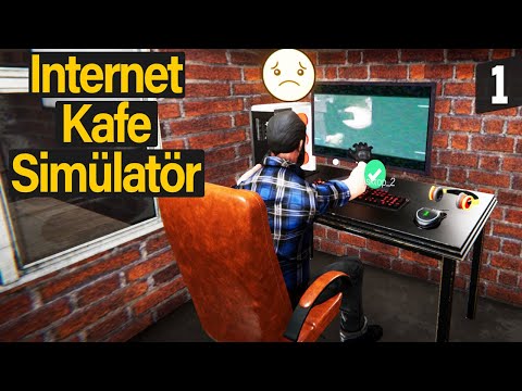 INTERNET KAFE AÇTIK! Internet Cafe Simulator İlk Oynanış  #1