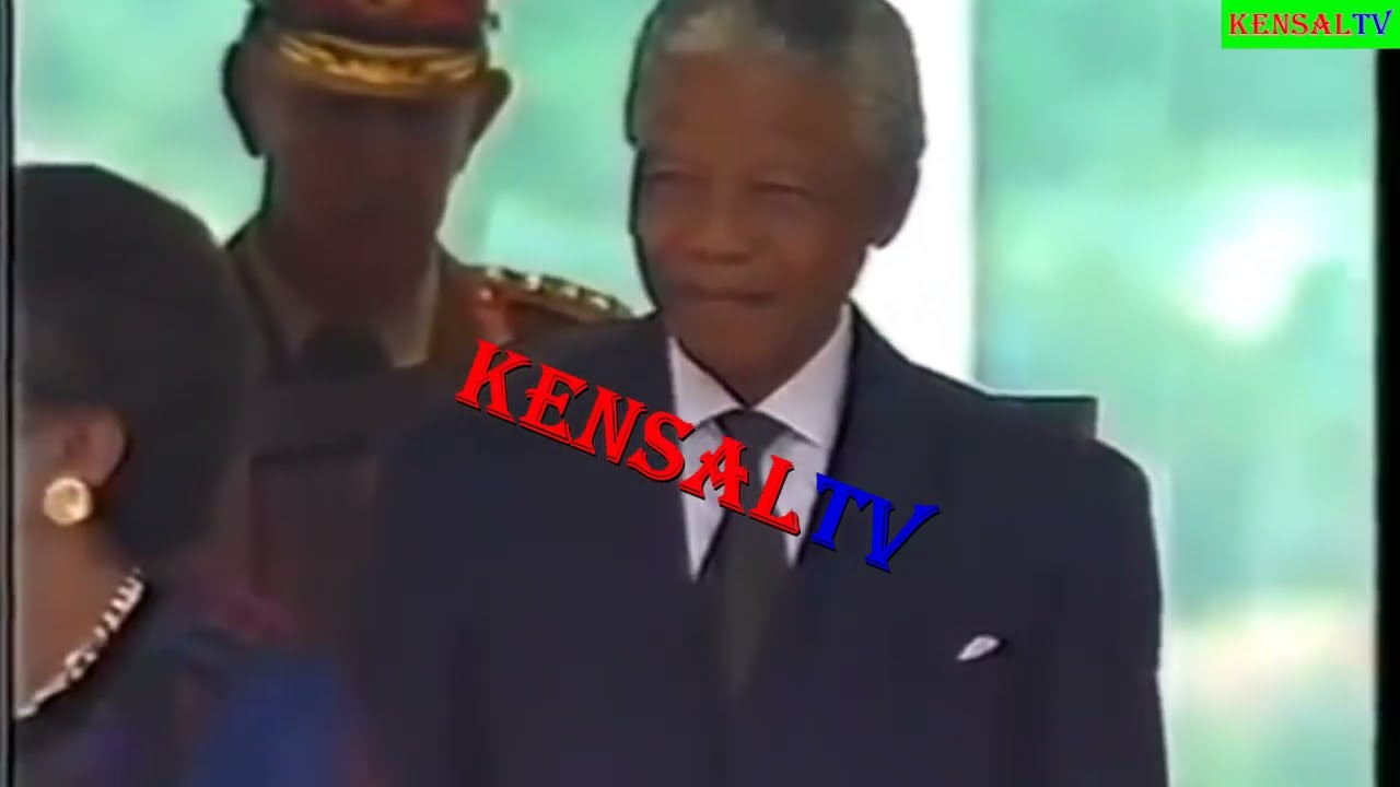 The Inaugural Ceremony of Nelson Mandela